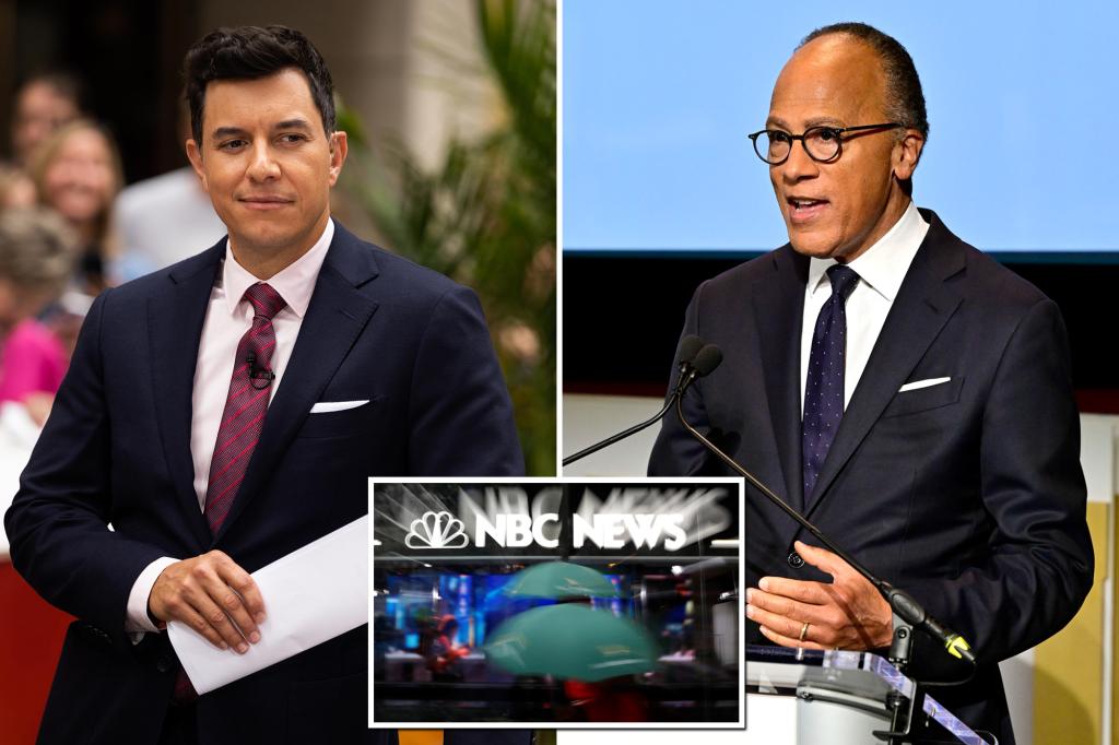 NBC's Tom Llamas 'looks forward' to Lester Holt's 'Nightly News' retirement: report