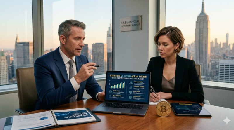 Bitcoin ETF vs Buying Actual Bitcoin Which Is Better for US Investors in 2025